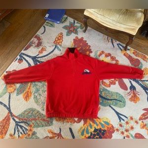 Jnco jeans quarter zip/ Dice graphic